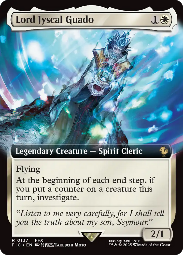 Lord Jyscal Guado (Extended Art) [FINAL FANTASY Commander] | Devastation Store
