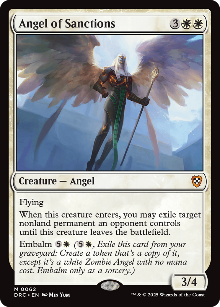 Angel of Sanctions [Aetherdrift Commander] | Devastation Store
