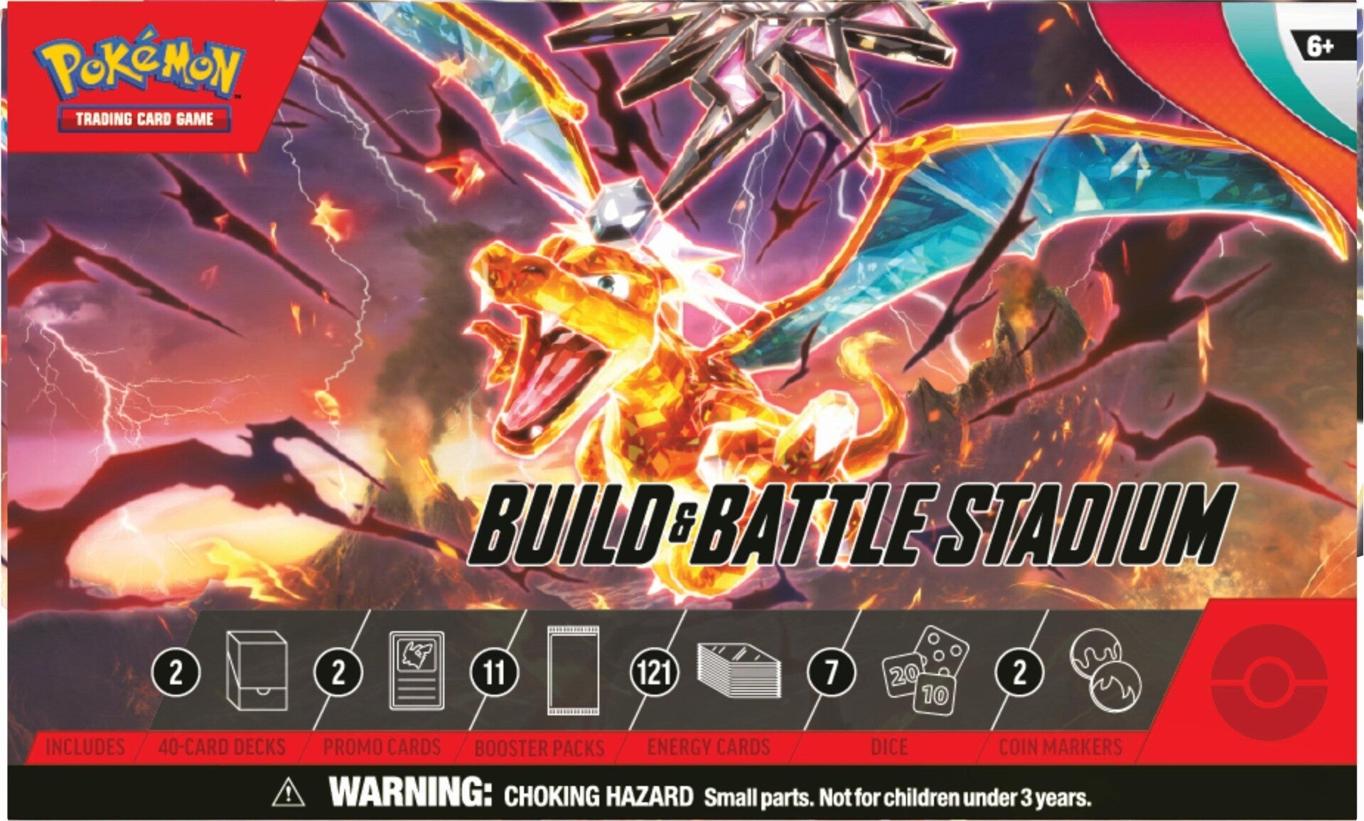 Scarlet & Violet: Obsidian Flames - Build & Battle Stadium | Devastation Store