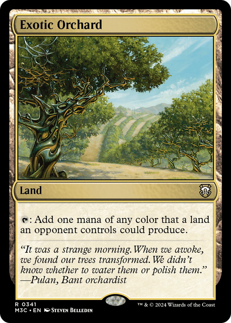 Exotic Orchard (Ripple Foil) [Modern Horizons 3 Commander] | Devastation Store