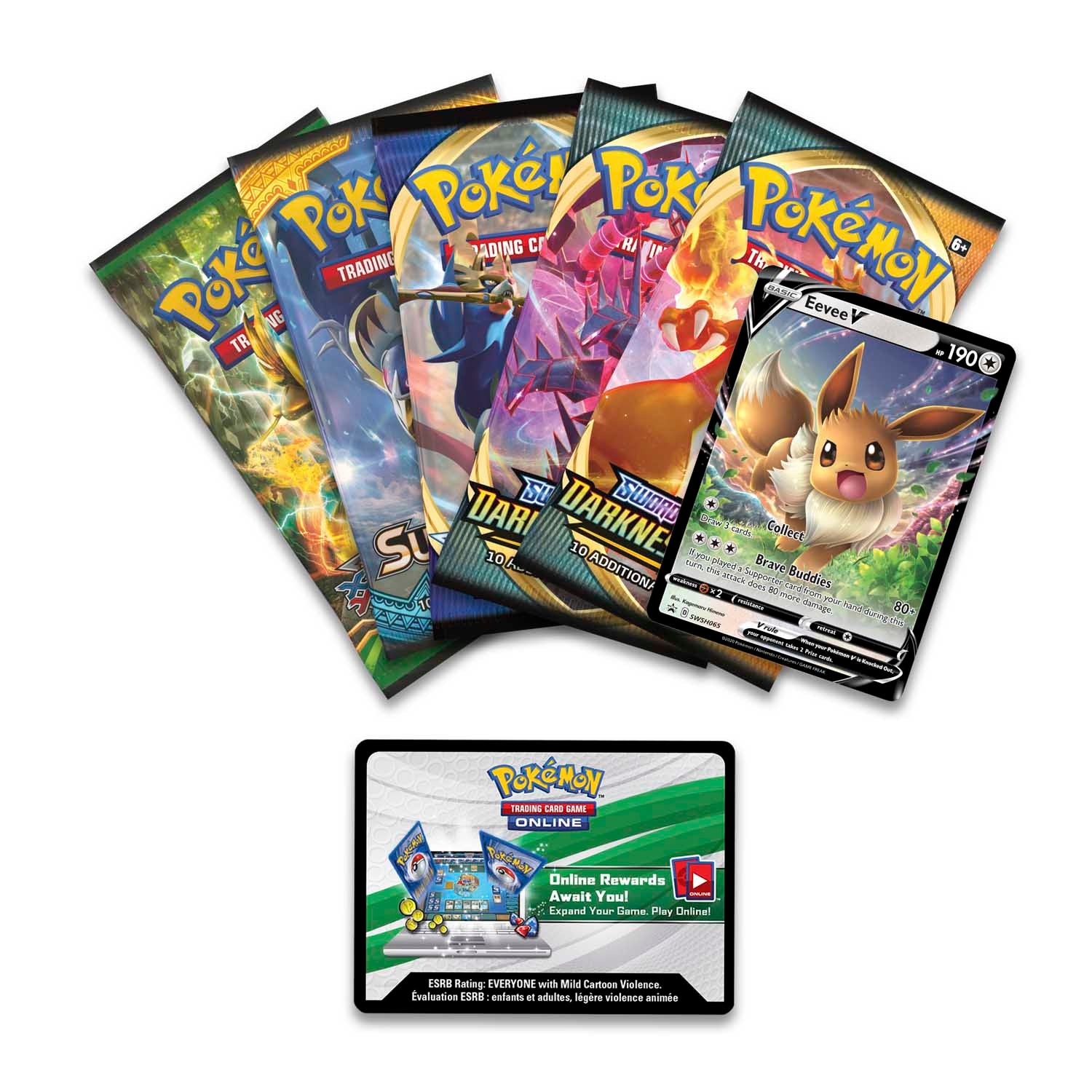 Sword & Shield - V Powers Tin (Eevee V) | Devastation Store