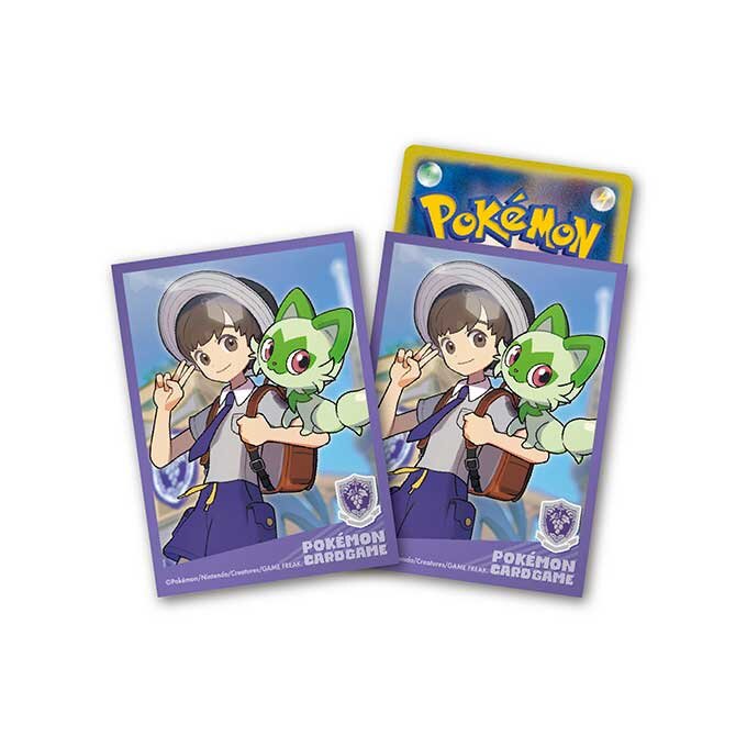 Card Sleeves - Pokemon Trainers Haruto & Sprigatito (64-Pack) (Pokemon Center Japan Exclusive) | Devastation Store