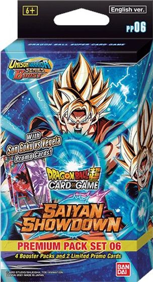 Unison Warrior Series: Saiyan Showdown [PP06] - Premium Pack Set | Devastation Store