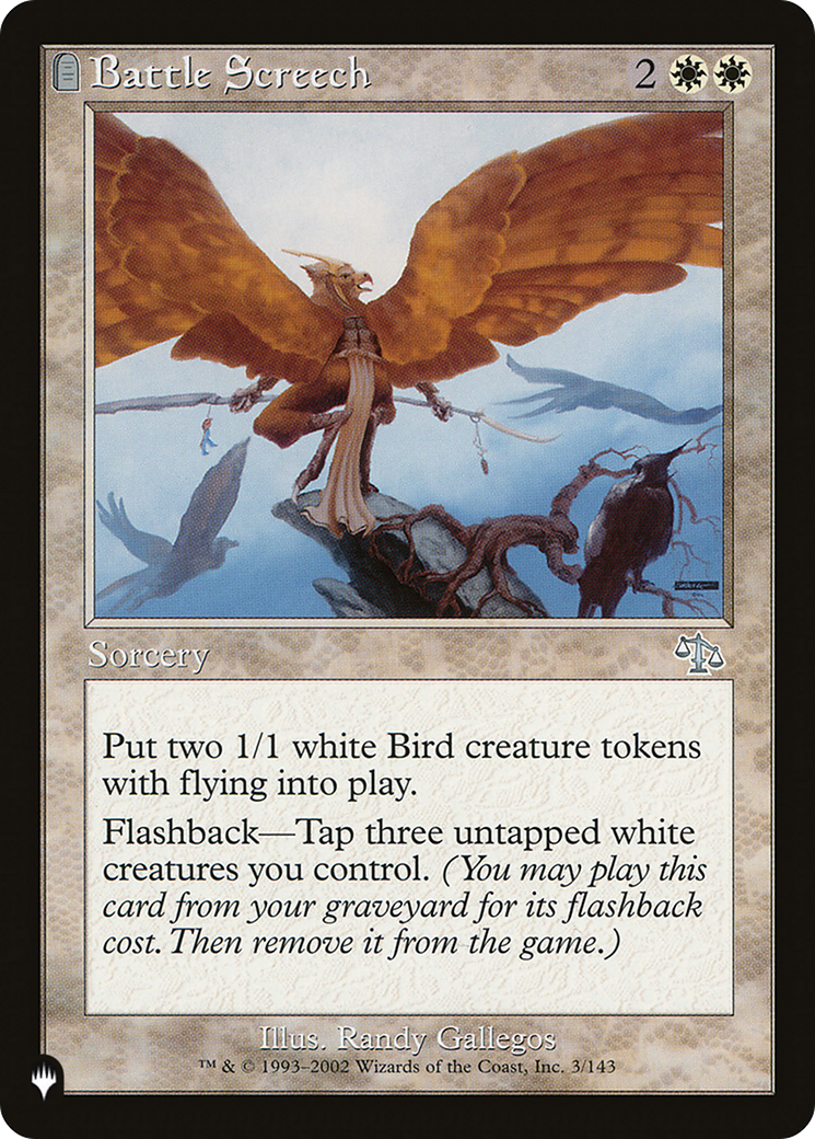 Battle Screech [The List Reprints] | Devastation Store