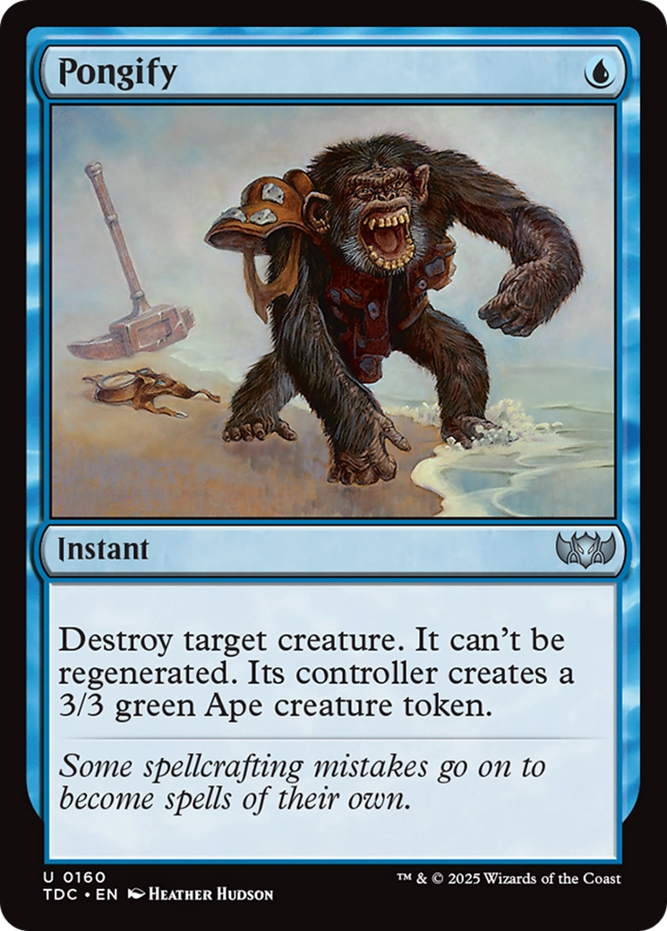 Pongify [Tarkir: Dragonstorm Commander] | Devastation Store
