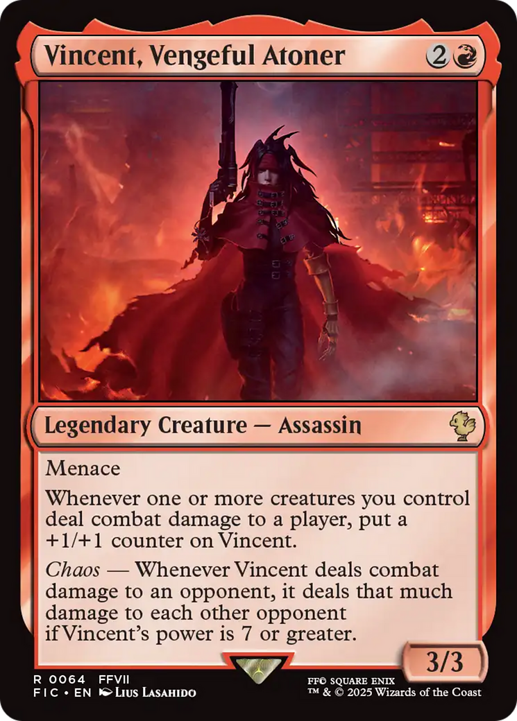 Vincent, Vengeful Atoner [FINAL FANTASY Commander] | Devastation Store
