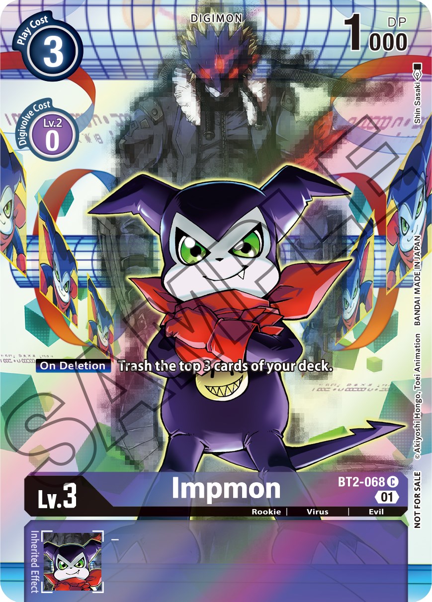 Impmon [BT2-068] (Tamer's Card Set 1) [Release Special Booster Promos] | Devastation Store