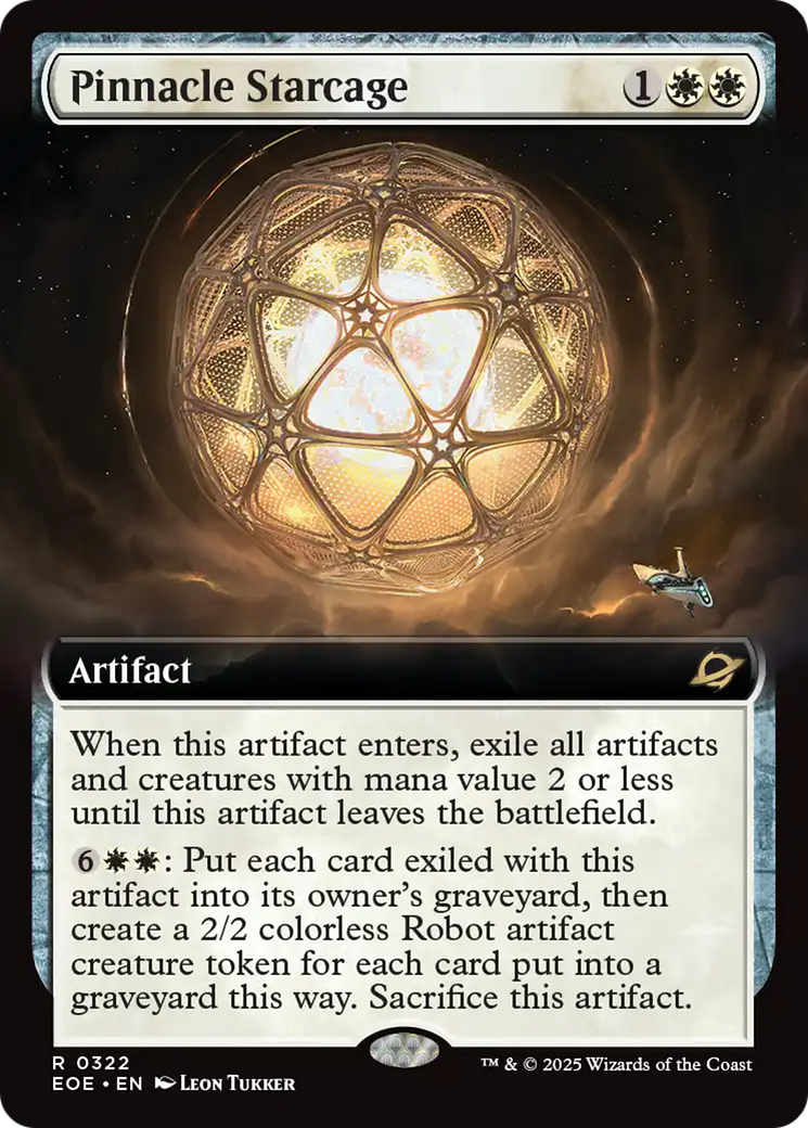 Pinnacle Starcage (Extended Art) [Edge of Eternities] | Devastation Store