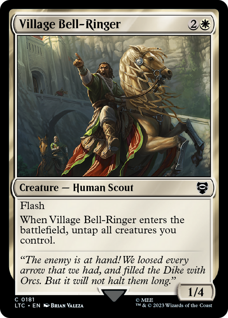 Village Bell-Ringer [The Lord of the Rings: Tales of Middle-Earth Commander] | Devastation Store