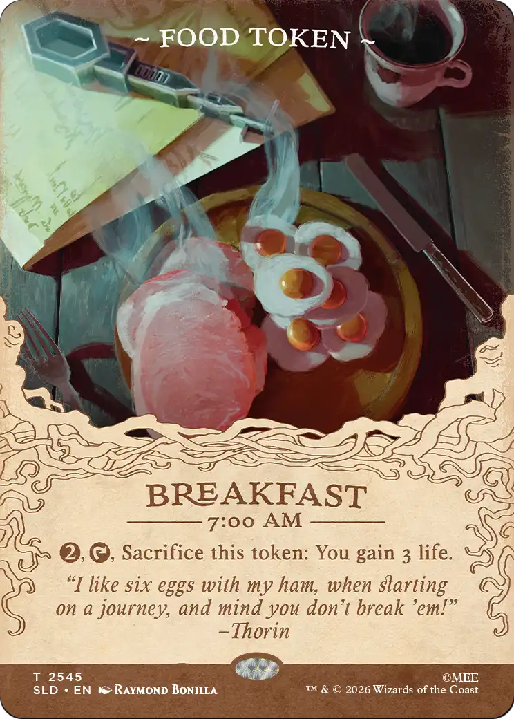 Food Token (2545) [Secret Lair Drop Series] | Devastation Store