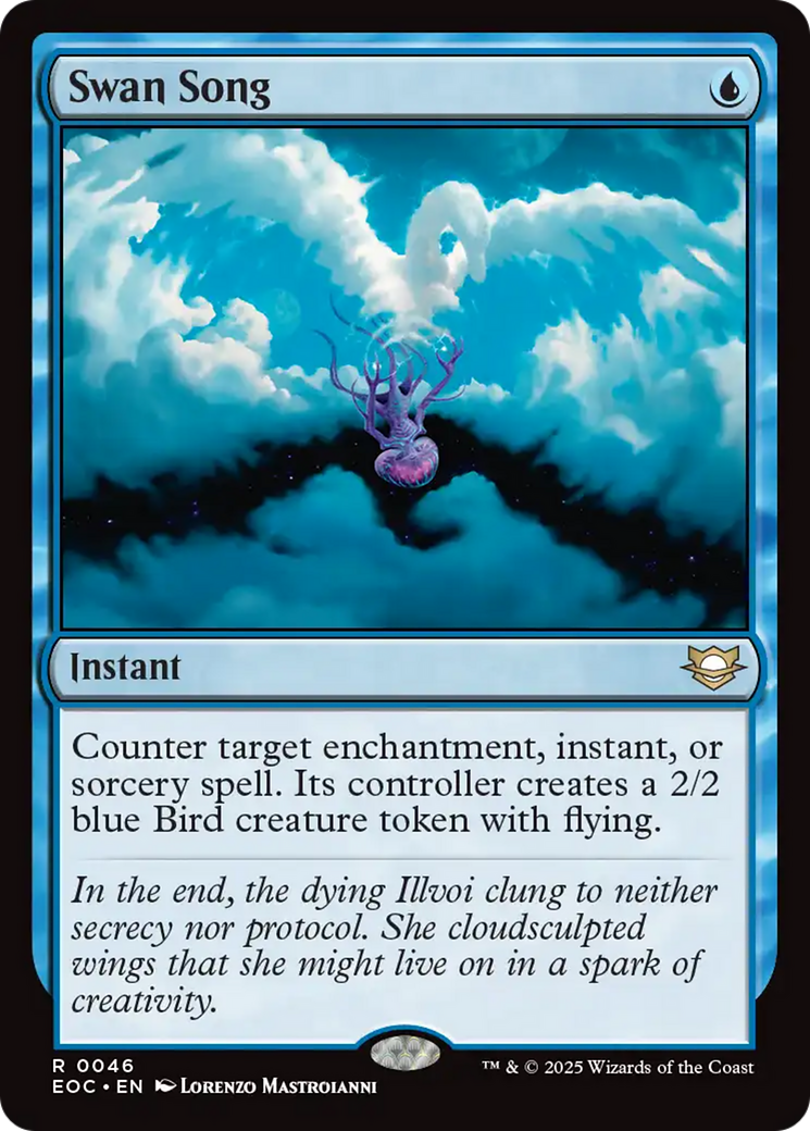 Swan Song [Edge of Eternities Commander] | Devastation Store