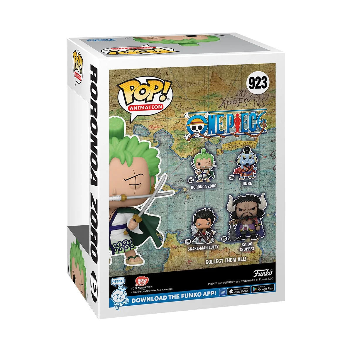 Funko Pop One Piece Roronoa Zoro #923 | Devastation Store