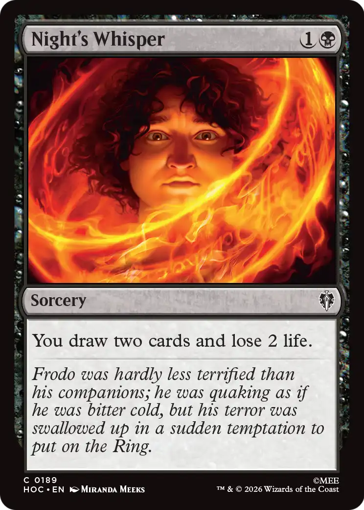 Night's Whisper [The Hobbit: Eternal-Legal] | Devastation Store