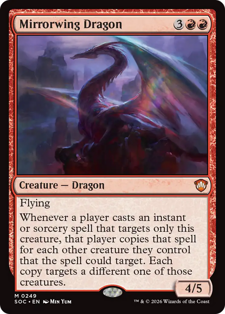 Mirrorwing Dragon [Secrets of Strixhaven Commander] | Devastation Store