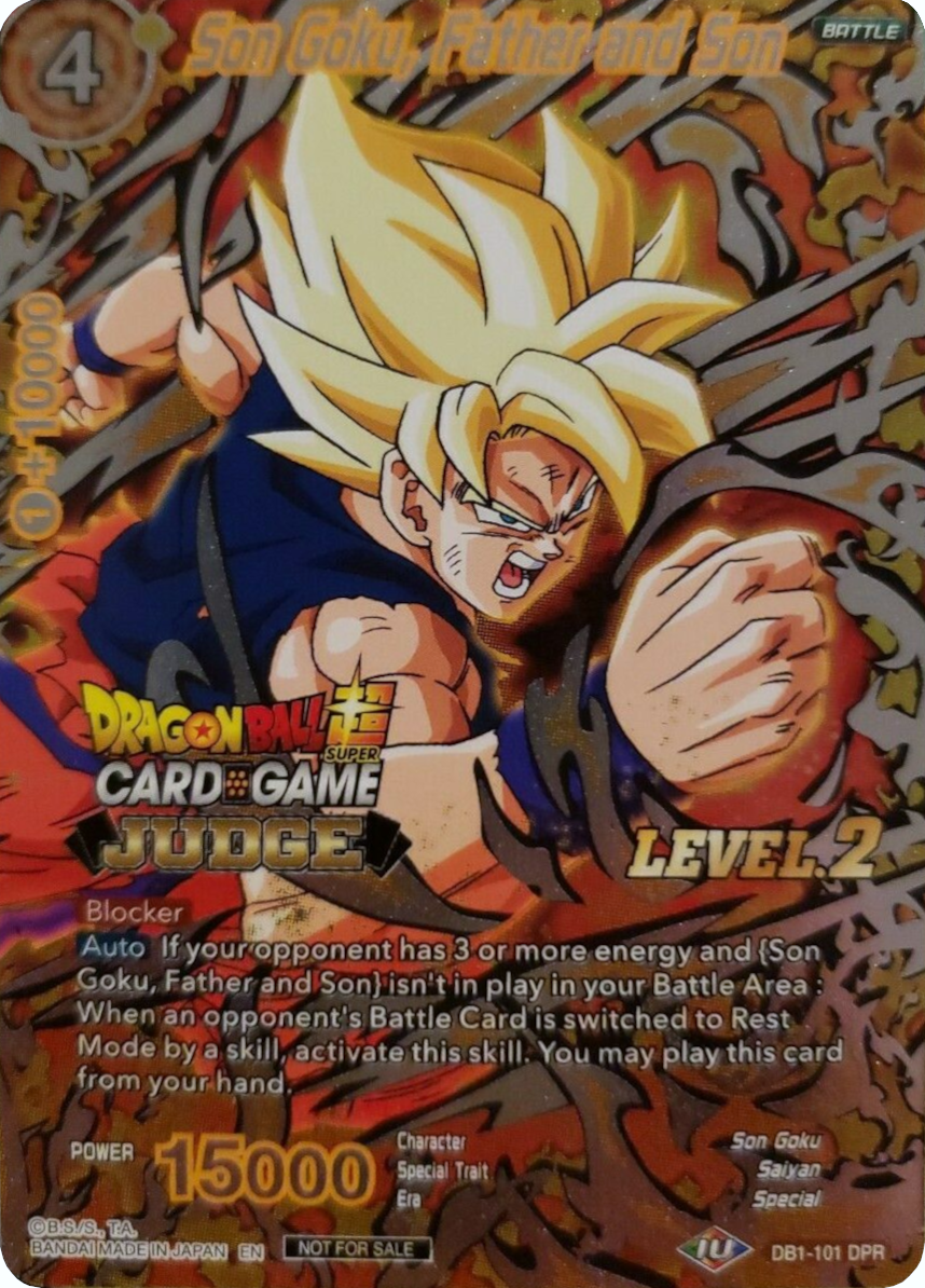 Son Goku, Father and Son (Level 2) (DB1-101) [Promotion Cards] | Devastation Store