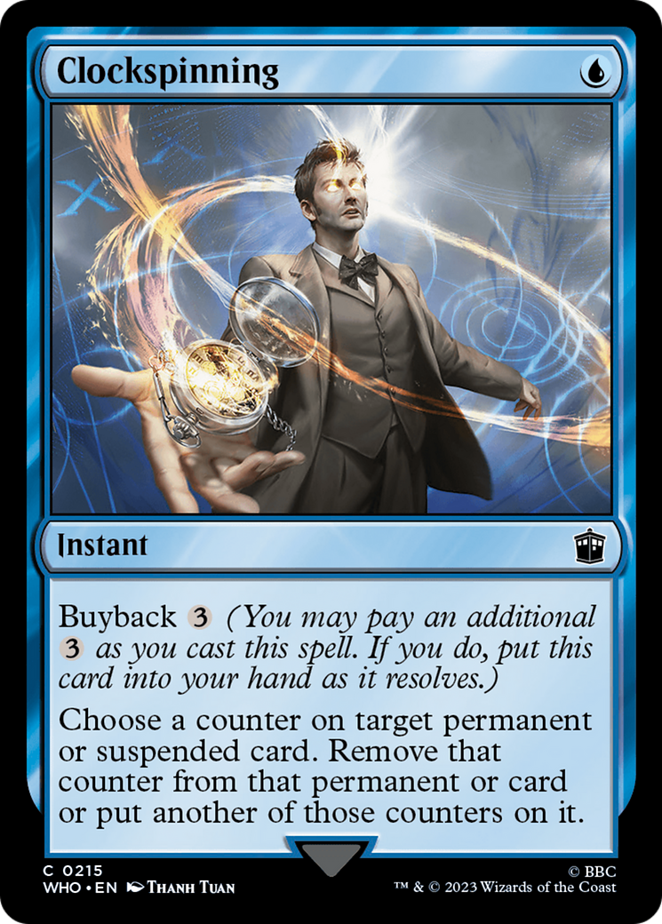 Clockspinning [Doctor Who] | Devastation Store