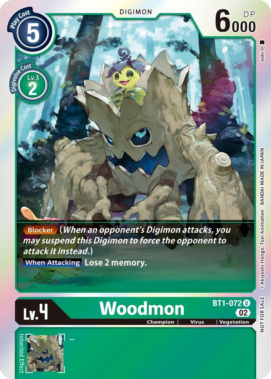 Woodmon [BT1-072] (Official Tournament Pack Vol. 6) [Release Special Booster Promos] | Devastation Store