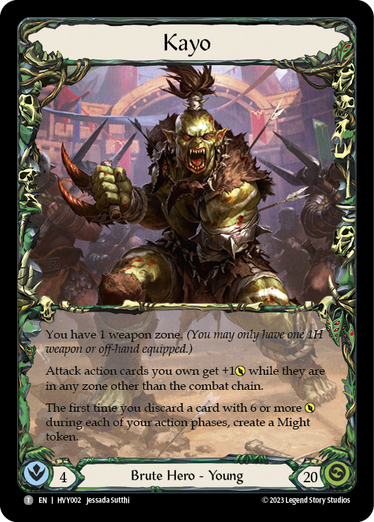 Kayo [HVY002] (Heavy Hitters) | Devastation Store