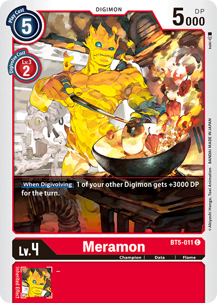 Meramon [BT5-011] [Battle of Omni] | Devastation Store