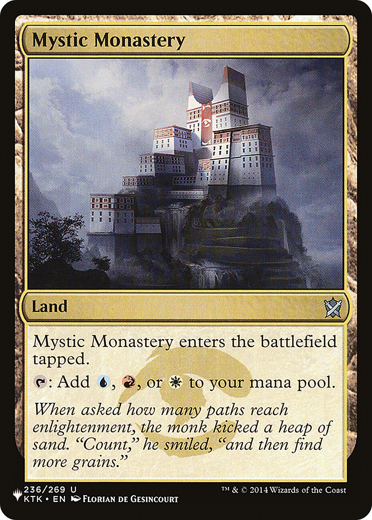 Mystic Monastery [The List Reprints] | Devastation Store