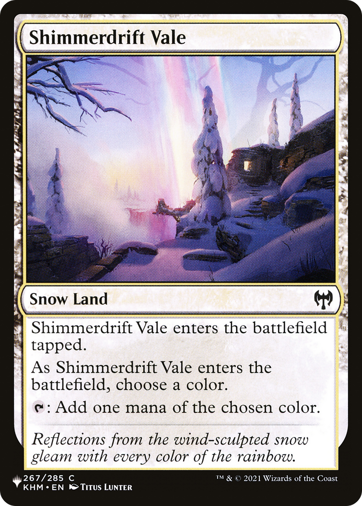 Shimmerdrift Vale [The List Reprints] | Devastation Store