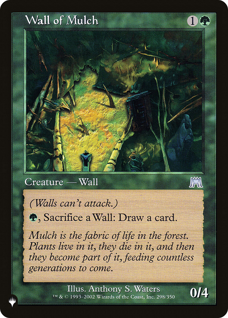 Wall of Mulch [The List Reprints] | Devastation Store