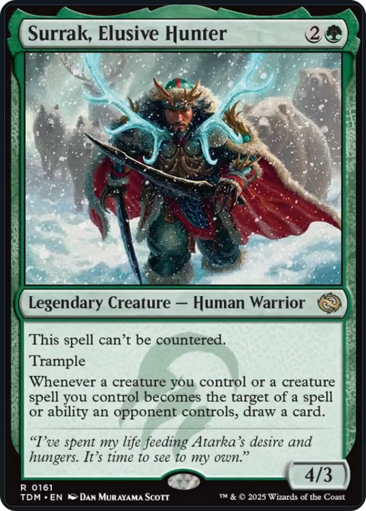 Surrak, Elusive Hunter [Tarkir: Dragonstorm] | Devastation Store