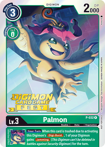 Palmon [P-032] (Digimon Card Game Fest 2022) [Promotional Cards] | Devastation Store
