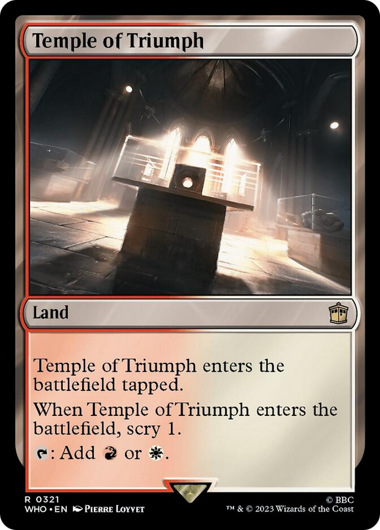 Temple of Triumph [Doctor Who] | Devastation Store