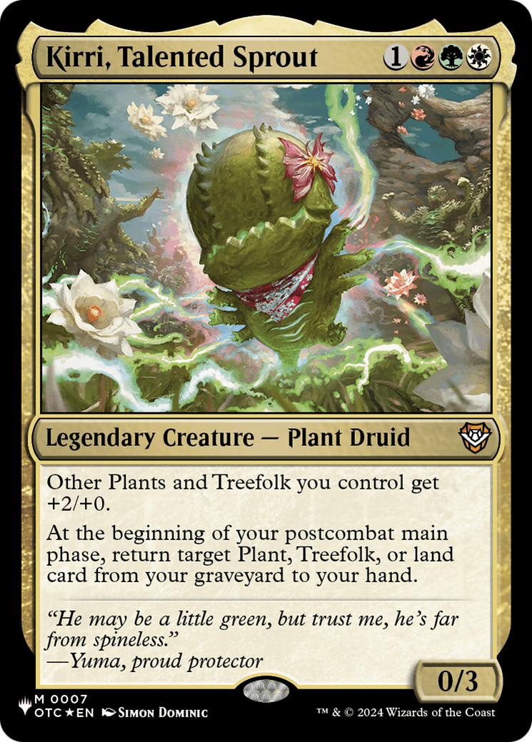 Kirri, Talented Sprout (OTC) [The List] | Devastation Store