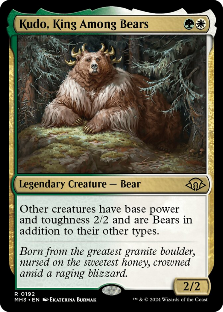Kudo, King Among Bears [Modern Horizons 3] | Devastation Store
