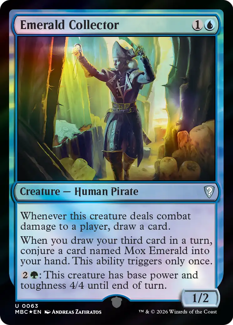 Emerald Collector [Mystery Booster: Commander Edition] | Devastation Store