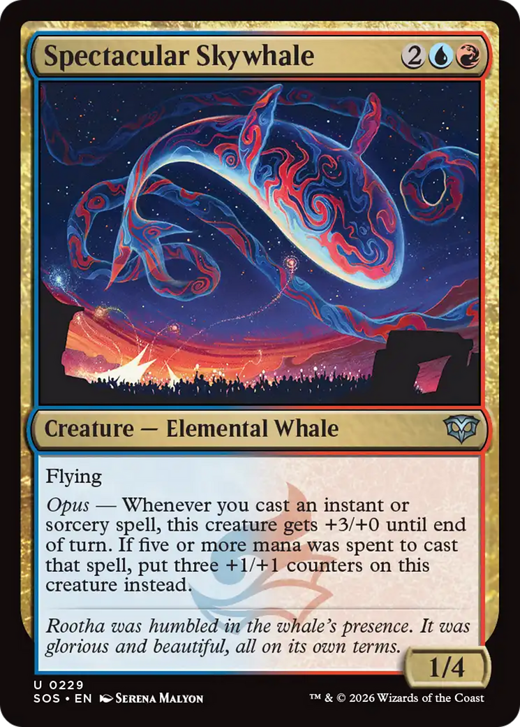 Spectacular Skywhale [Secrets of Strixhaven] | Devastation Store