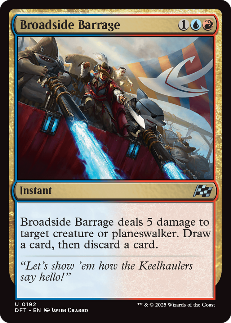 Broadside Barrage [Aetherdrift] | Devastation Store