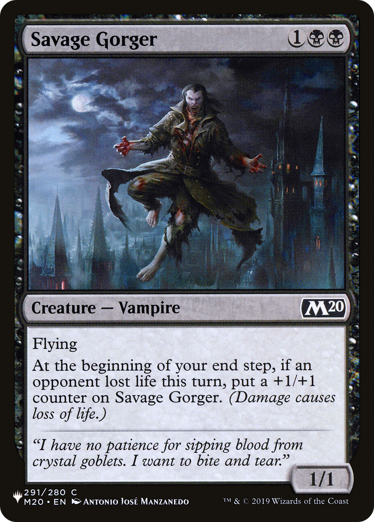 Savage Gorger [The List Reprints] | Devastation Store