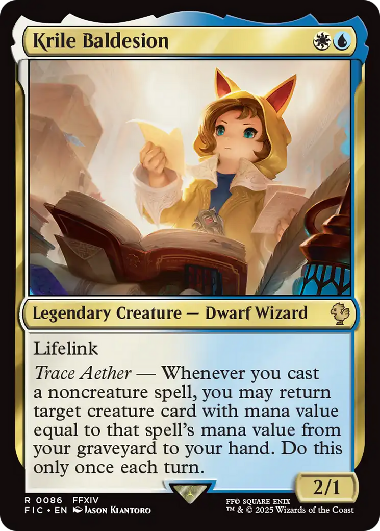 Krile Baldesion [FINAL FANTASY Commander] | Devastation Store