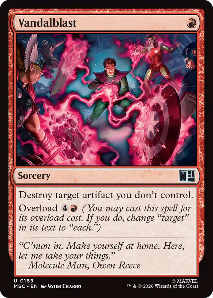 Vandalblast (Surge Foil) [Marvel Super Heroes Commander] | Devastation Store