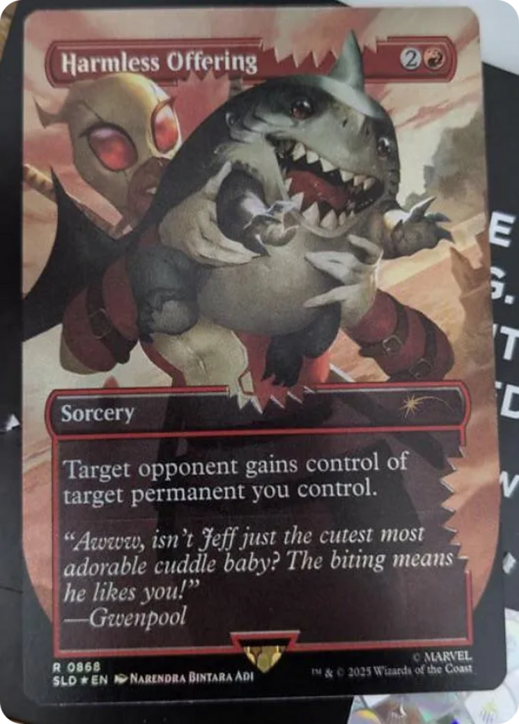 Harmless Offering (Rainbow Foil) [Secret Lair Drop Series] | Devastation Store