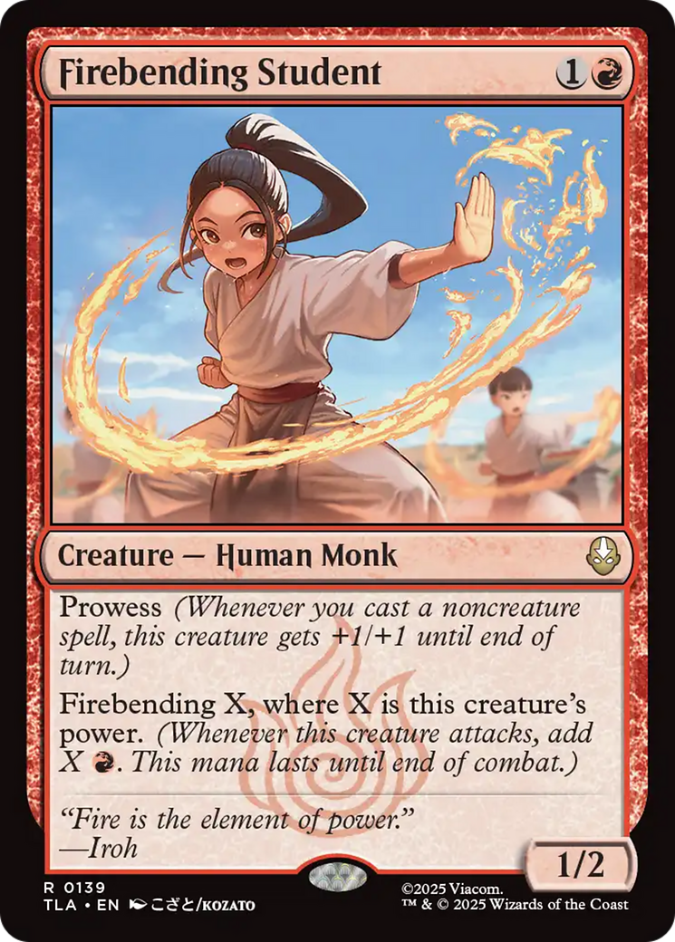 Firebending Student [Avatar: The Last Airbender] | Devastation Store