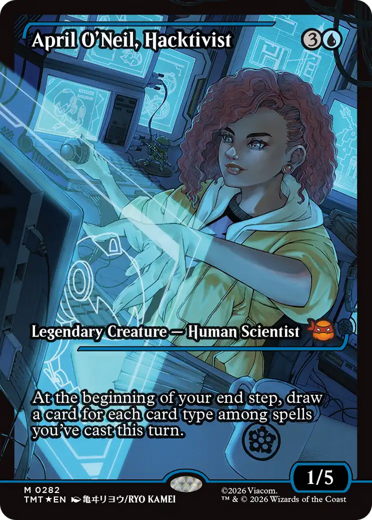 April O'Neil, Hacktivist (0282) (Showcase) [Teenage Mutant Ninja Turtles] | Devastation Store