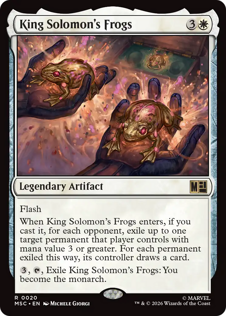 King Solomon's Frogs (Surge Foil) [Marvel Super Heroes Commander] | Devastation Store