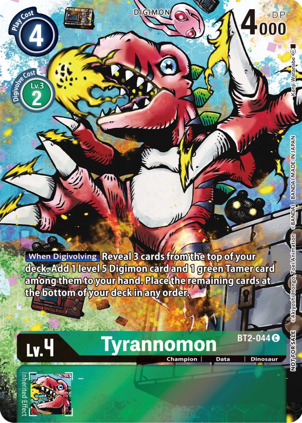Tyrannomon [BT2-044] (25th Special Memorial Pack) [Release Special Booster Promos] | Devastation Store