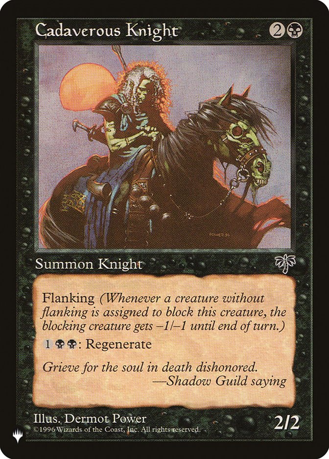 Cadaverous Knight [The List] | Devastation Store