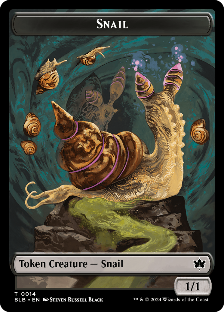 Snail Token [Bloomburrow Tokens] | Devastation Store