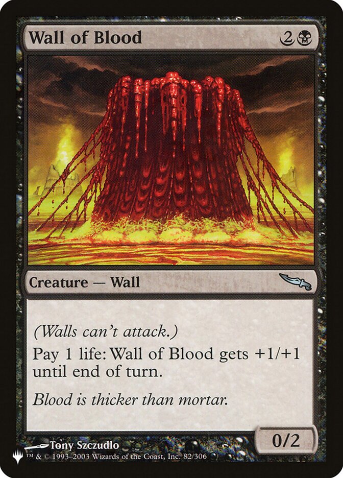 Wall of Blood [The List] | Devastation Store