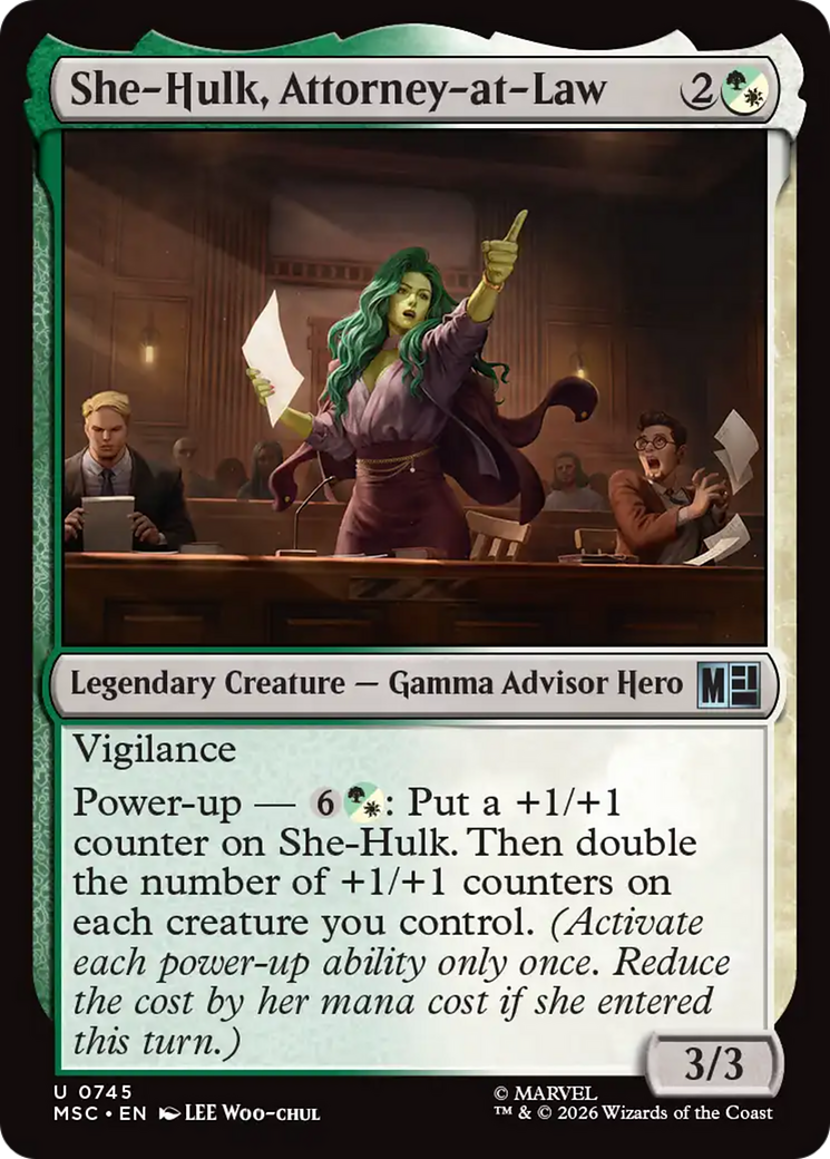 She-Hulk, Wallbreaker (Surge Foil) [Marvel Super Heroes Commander] | Devastation Store