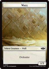 Insect (0023) // Wall Double-Sided Token [Tarkir: Dragonstorm Commander Tokens] | Devastation Store