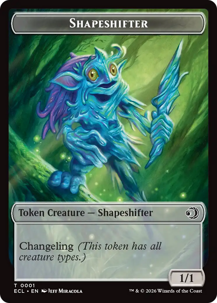 Shapeshifter // Map Double-Sided Token [Lorwyn Eclipsed Tokens] | Devastation Store
