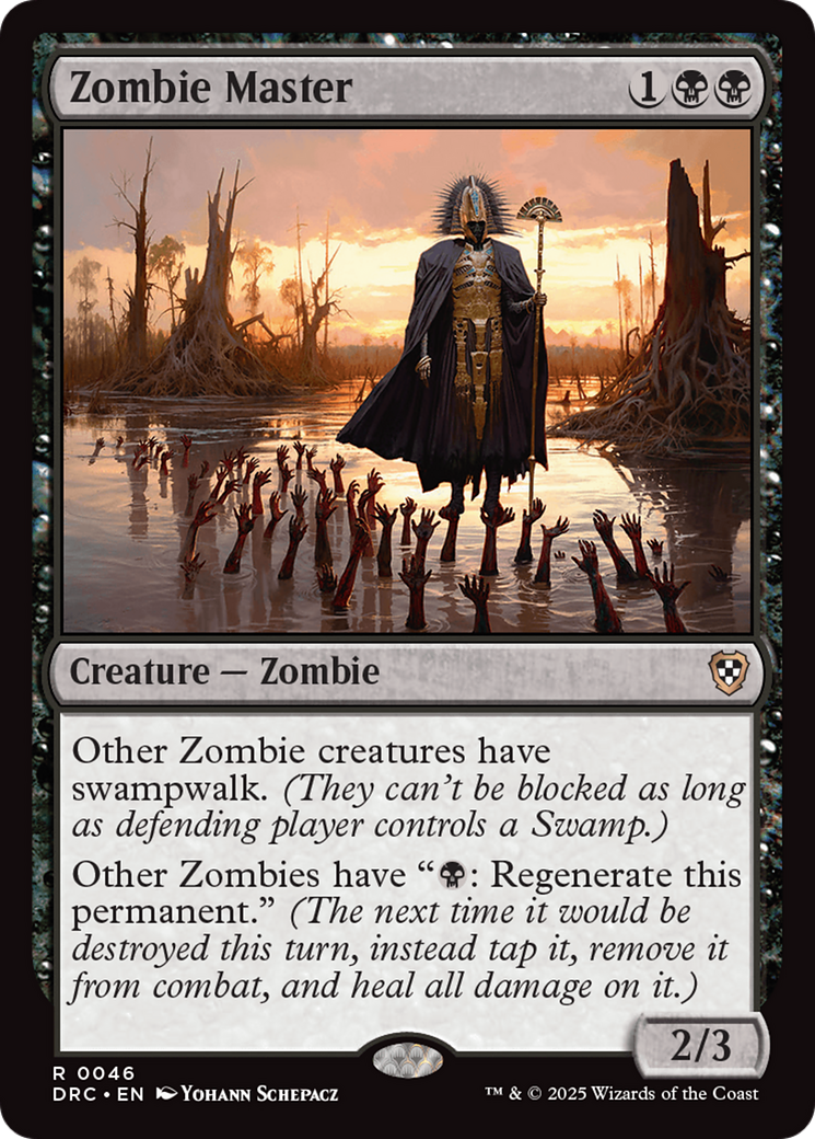 Zombie Master [Aetherdrift Commander] | Devastation Store