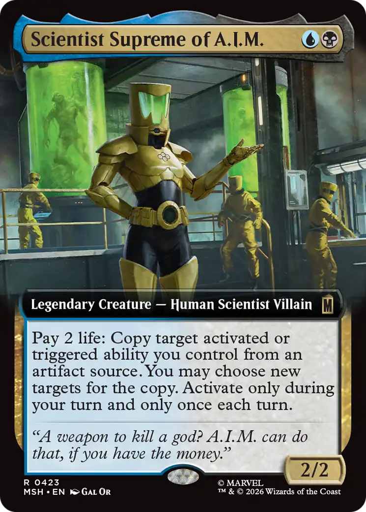 Scientist Supreme of A.I.M. (Extended Art) [Marvel Super Heroes] | Devastation Store